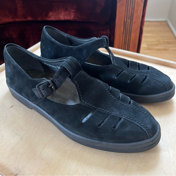 mephisto black nubuck fisherman sandals - Picture 10 of 10